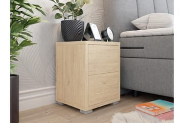 Agawal Sängbord 30 cm - Brun - Møbler - Borde - Aflastningsbord - Sengebord