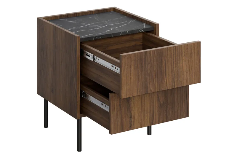 Akihito Natbord 40 cm - Brun - Møbler - Borde - Aflastningsbord - Sengebord