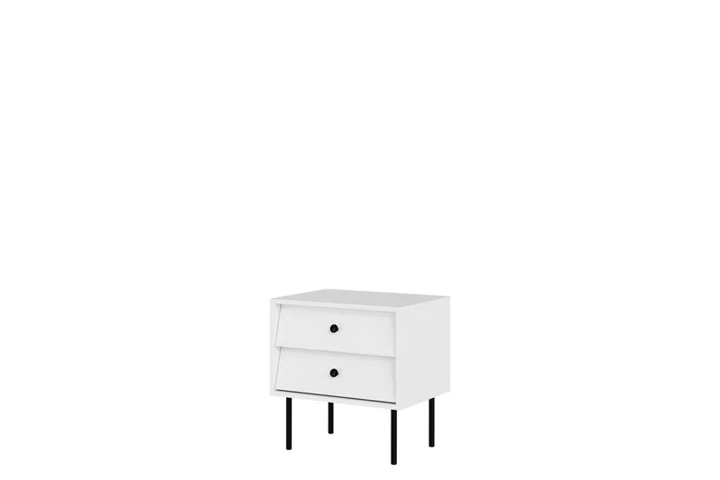 Akilesh Natbord 52 cm - Hvid - Møbler - Borde - Aflastningsbord - Sengebord