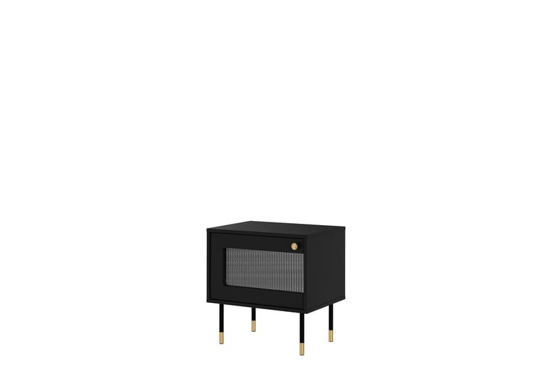 Akilesh Natbord 52 cm - Sort - Møbler - Borde - Aflastningsbord - Sengebord