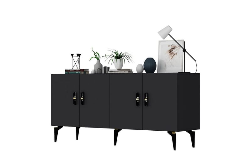Albanien Konsolbord 150 cm - Antracit - Møbler - Borde - Aflastningsbord - Entrébord