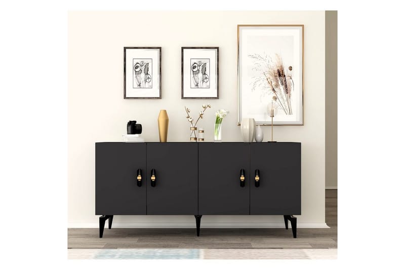 Albanien Konsolbord 150 cm - Antracit - Møbler - Borde - Aflastningsbord - Entrébord