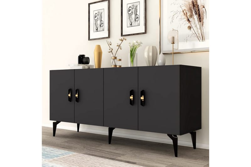 Albanien Konsolbord 150 cm - Antracit - Møbler - Borde - Aflastningsbord - Entrébord