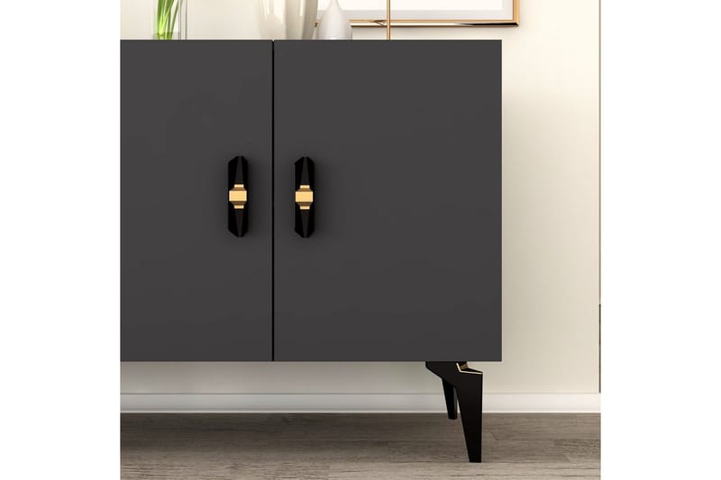Albanien Konsolbord 150 cm - Antracit - Møbler - Borde - Aflastningsbord - Entrébord