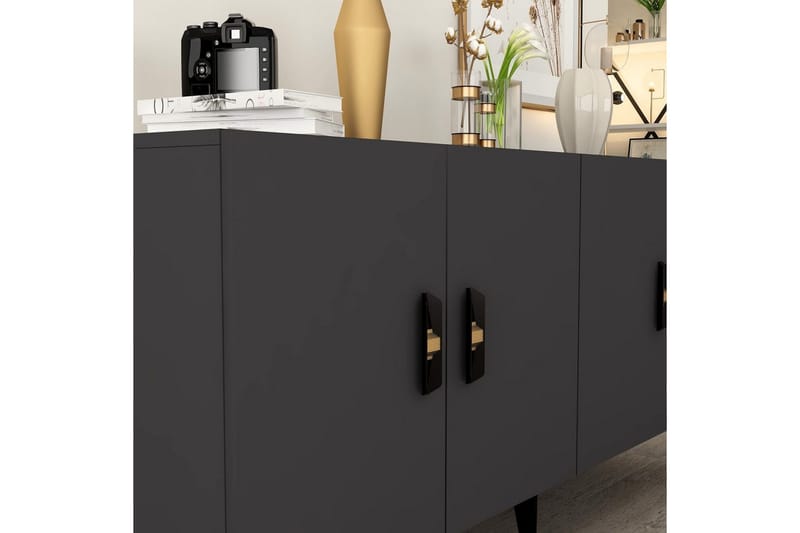 Albanien Konsolbord 150 cm - Antracit - Møbler - Borde - Aflastningsbord - Entrébord