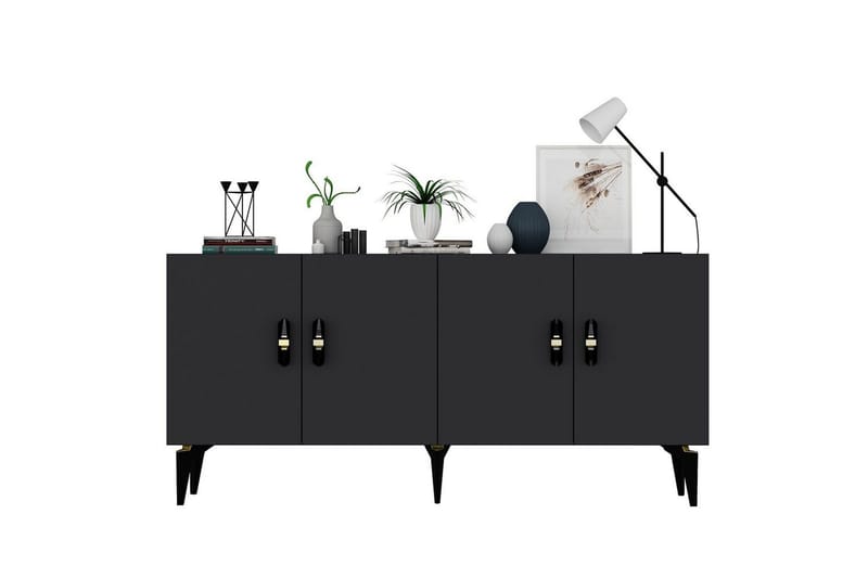 Albanien Konsolbord 150 cm - Antracit - Møbler - Borde - Aflastningsbord - Entrébord