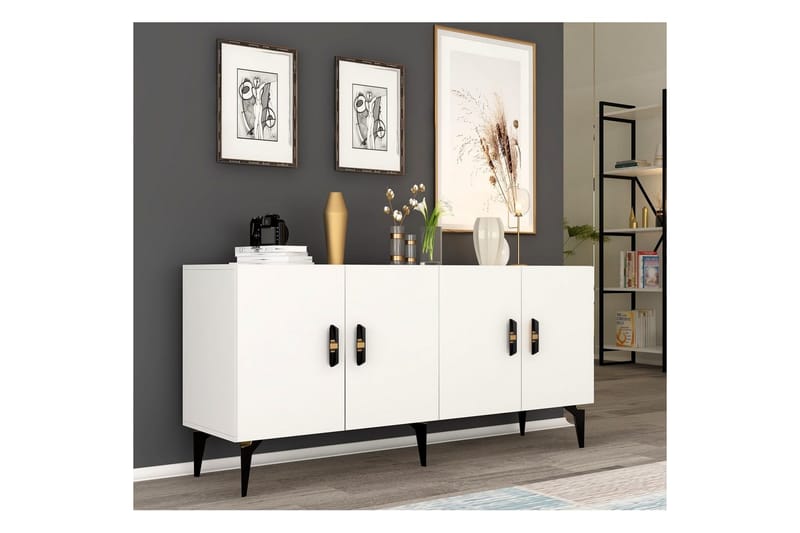 Albanien Konsolbord 150 cm - Hvid - Møbler - Borde - Aflastningsbord - Entrébord