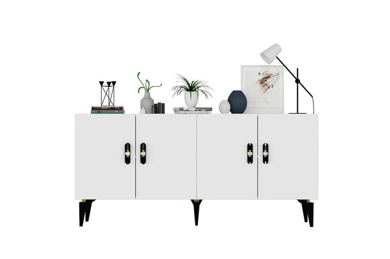 Albanien Konsolbord 150 cm - Hvid - Møbler - Borde - Aflastningsbord - Entrébord