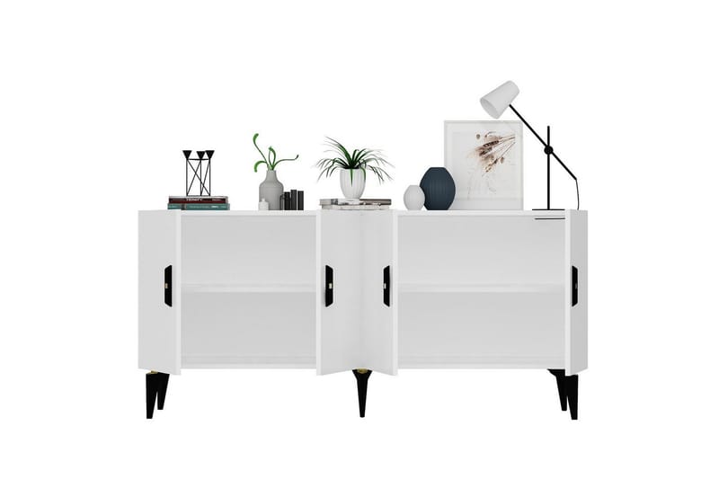 Albanien Konsolbord 150 cm - Hvid - Møbler - Borde - Aflastningsbord - Entrébord