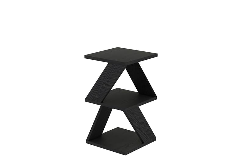 Albeni Sidebord 29,6 cm - Sort/Natur - Møbler - Borde - Aflastningsbord - Lampebord