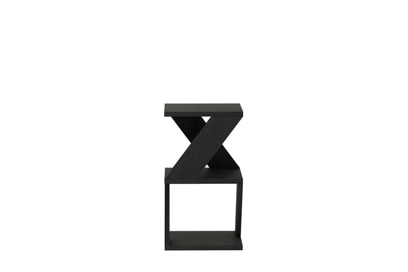 Albeni Sidebord 29,6 cm - Sort/Natur - Møbler - Borde - Aflastningsbord - Lampebord