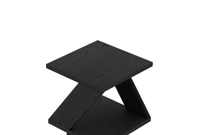 Albeni Sidebord 29,6 cm - Sort/Natur - Møbler - Borde - Aflastningsbord - Lampebord