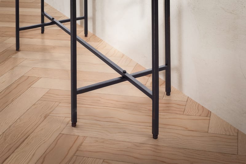Alena konsolbord 90 cm - Sort - Møbler - Borde - Aflastningsbord - Entrébord