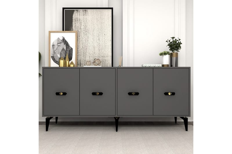 Algeria Konsolbord 180 cm - Antracit - Møbler - Borde - Aflastningsbord - Entrébord