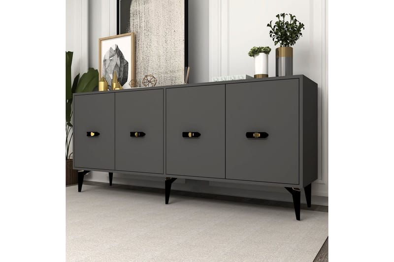 Algeria Konsolbord 180 cm - Antracit - Møbler - Borde - Aflastningsbord - Entrébord