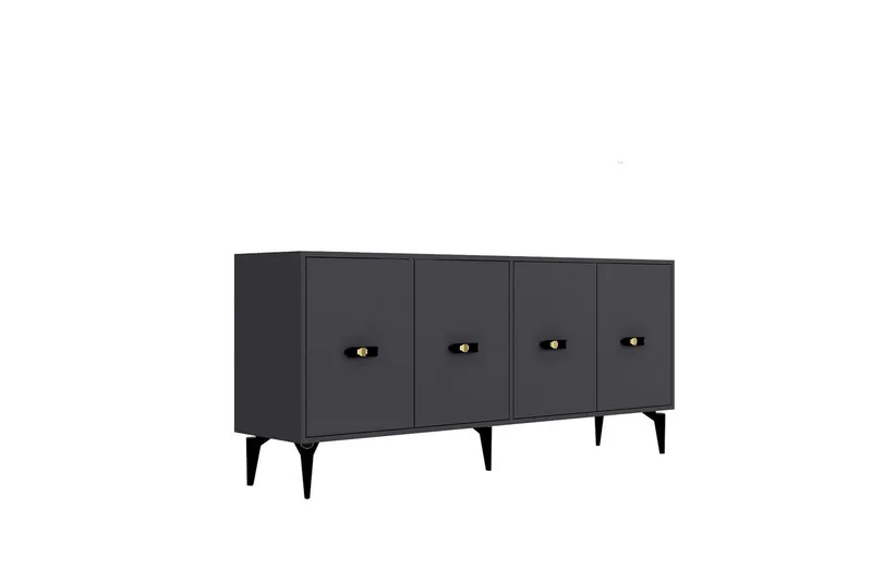 Algeria Konsolbord 180 cm - Antracit - Møbler - Borde - Aflastningsbord - Entrébord