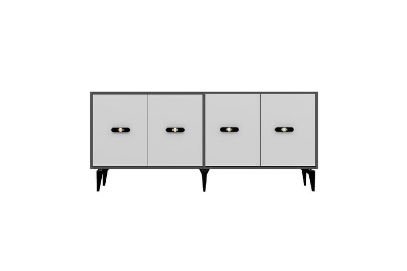 Algeria Konsolbord 180 cm - Antracit/Hvid - Møbler - Borde - Aflastningsbord - Entrébord