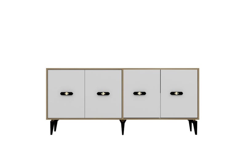 Algeria Konsolbord 180 cm, Eg/Hvid