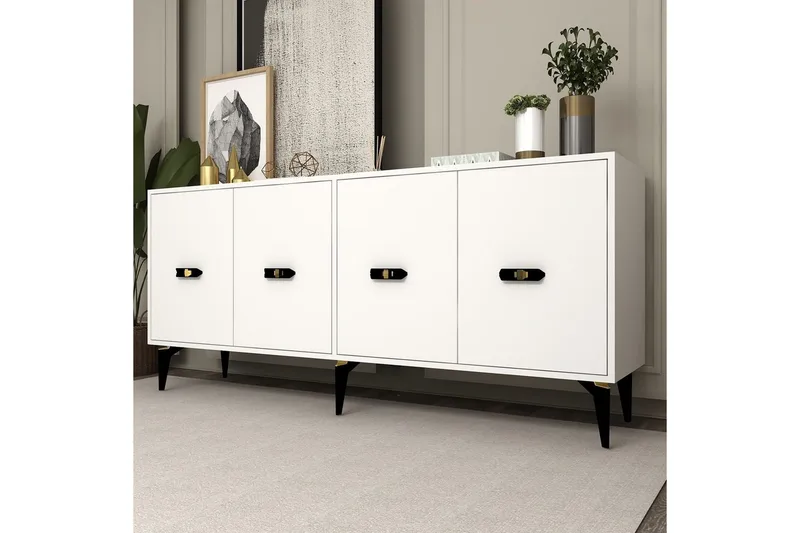 Algeria Konsolbord 180 cm - Hvid - Møbler - Borde - Aflastningsbord - Entrébord