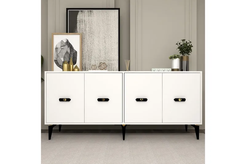 Algeria Konsolbord 180 cm - Hvid - Møbler - Borde - Aflastningsbord - Entrébord