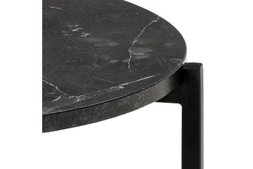 Almina Sidebord 40 cm - Sort - Møbler - Borde - Aflastningsbord - Lampebord