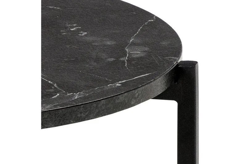 Almina Sidebord 40 cm - Sort - Møbler - Borde - Aflastningsbord - Lampebord