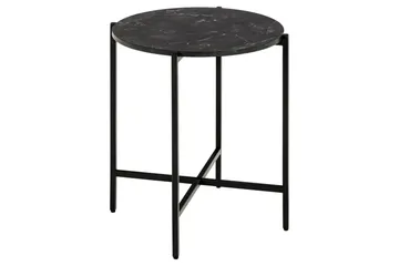 Almina Sidebord 40 cm - Sort - Møbler - Borde - Aflastningsbord - Lampebord