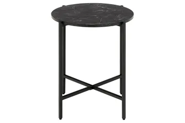 Almina Sidebord 40 cm - Sort - Møbler - Borde - Aflastningsbord - Lampebord
