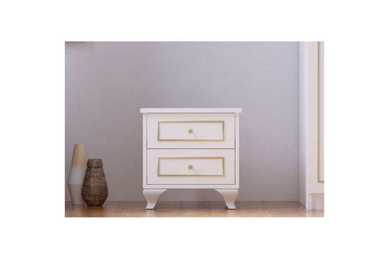 Alwen Natbord 45 cm - Mat Hvid - Møbler - Borde - Aflastningsbord - Sengebord