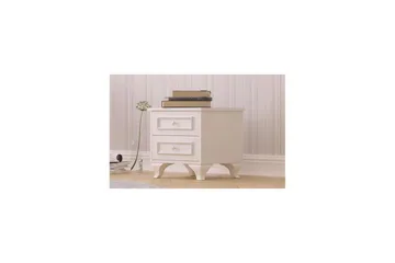 Alwen Natbord 45 cm - Mat Hvid - Møbler - Borde - Aflastningsbord - Sengebord