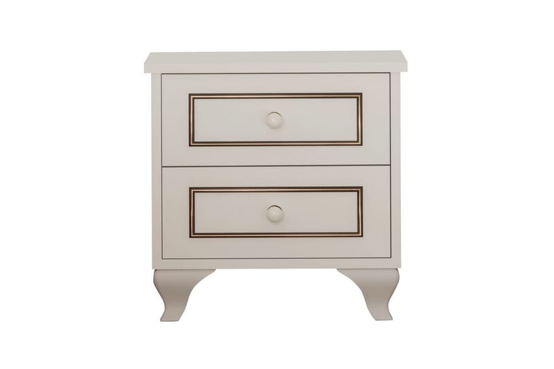 Alwen Natbord 45 cm - Mat Hvid - Møbler - Borde - Aflastningsbord - Sengebord