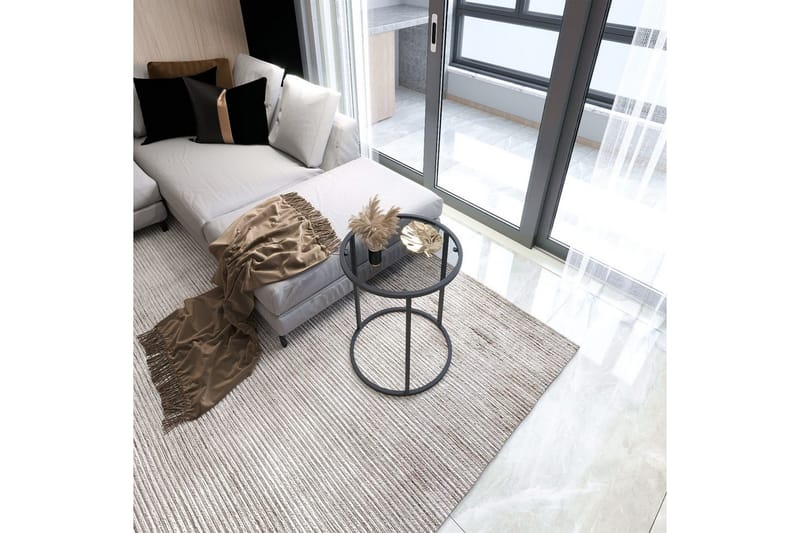 Alyasmin Sidebord 42 cm - Sort - Møbler - Borde - Aflastningsbord - Lampebord