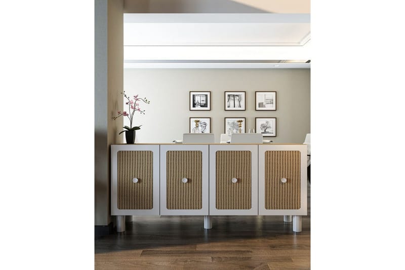 Amarinda Konsolbord 150 cm - Mellemfarvet træ - Møbler - Borde - Aflastningsbord - Entrébord