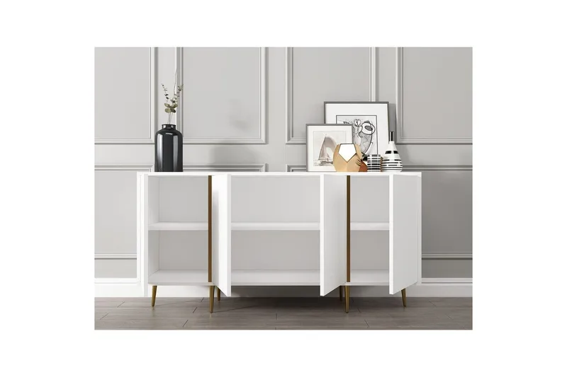 Ampelio Konsolbord 150 cm - Hvid - Møbler - Borde - Aflastningsbord - Entrébord