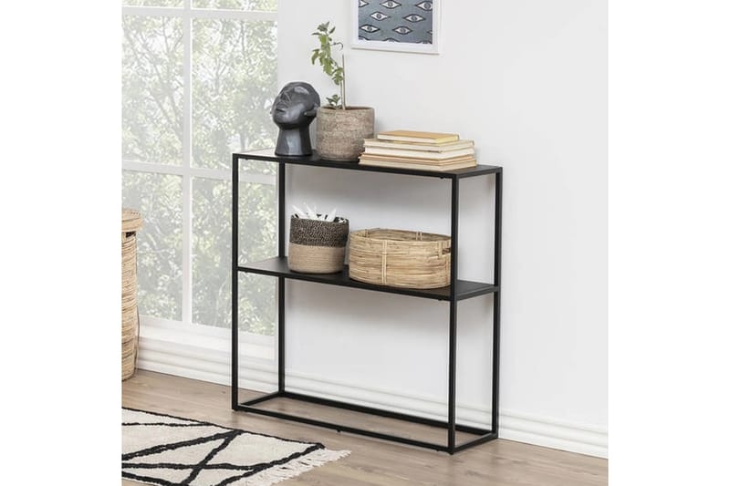 Andas Sidobord 80 cm - Sort - Møbler - Borde - Aflastningsbord - Lampebord