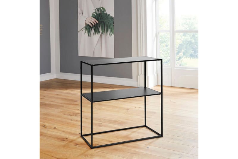Andas Sidobord 80 cm - Sort - Møbler - Borde - Aflastningsbord - Lampebord