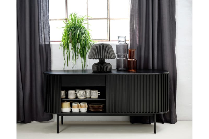 Angelique Konsolbord 160 cm - Sort - Møbler - Borde - Aflastningsbord - Entrébord