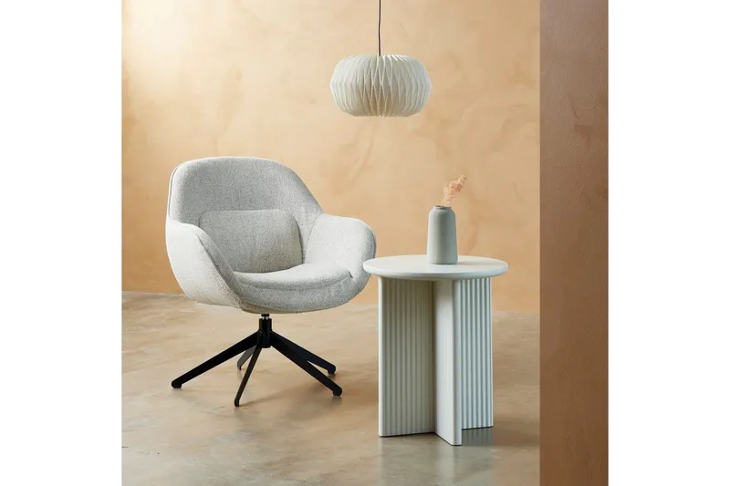 Ansal Sidebord 50 cm - Greige - Møbler - Borde - Aflastningsbord - Lampebord