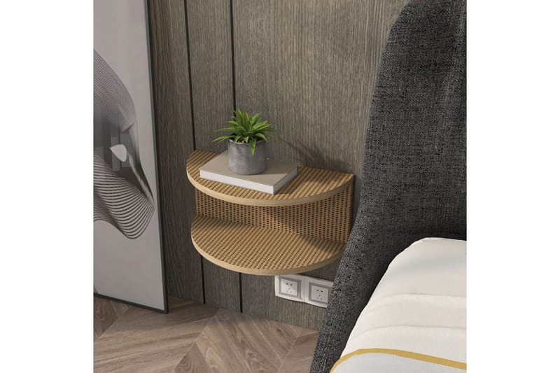 Antigua Natbord 45 cm - Brun - Møbler - Borde - Aflastningsbord - Sengebord