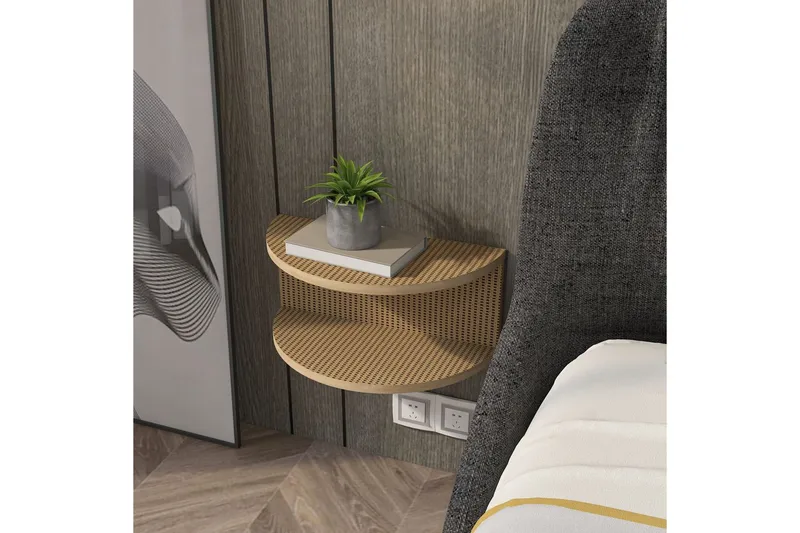 Antigua Natbord 45 cm - Brun - Møbler - Borde - Aflastningsbord - Sengebord