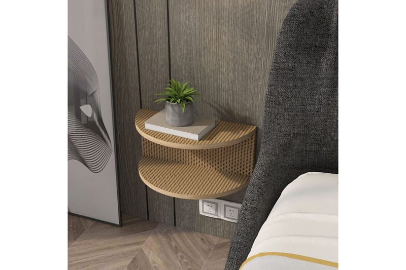 Antigua Natbord 45 cm - Brun - Møbler - Borde - Aflastningsbord - Sengebord