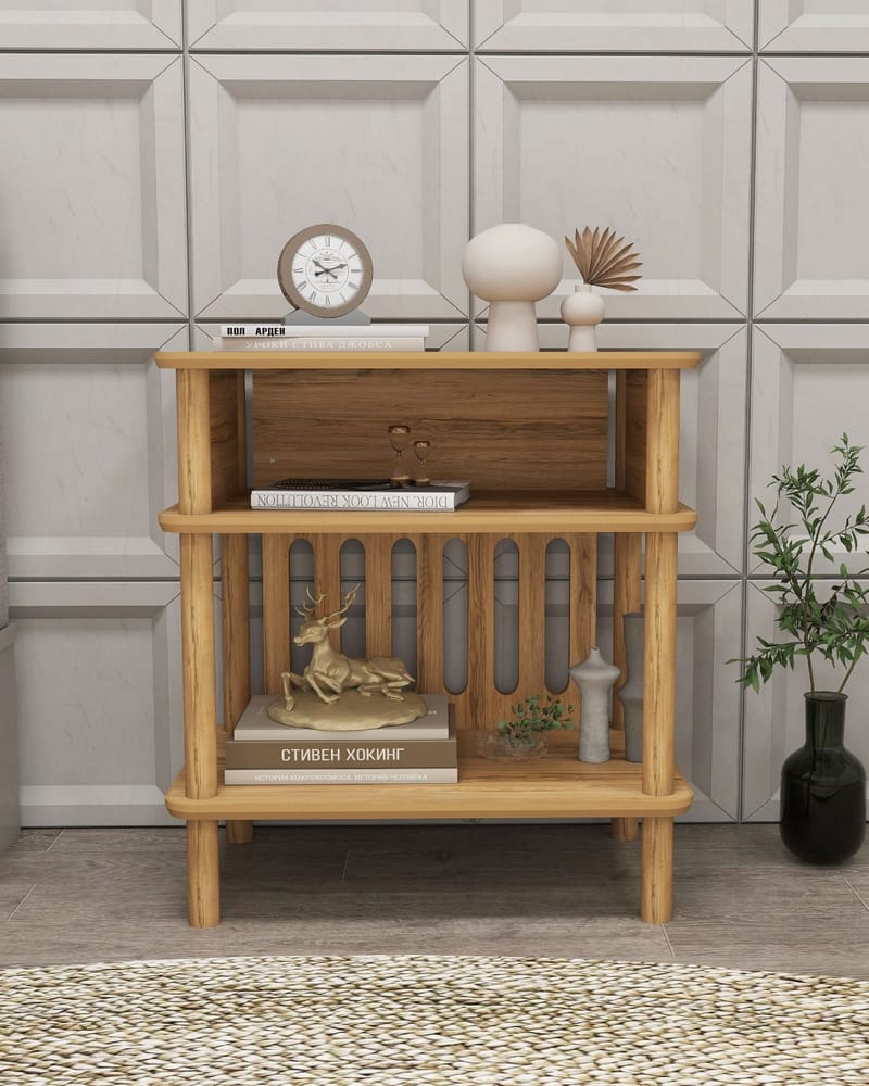 Antigua Sidebord 58 cm - Eg - Møbler - Borde - Aflastningsbord - Lampebord