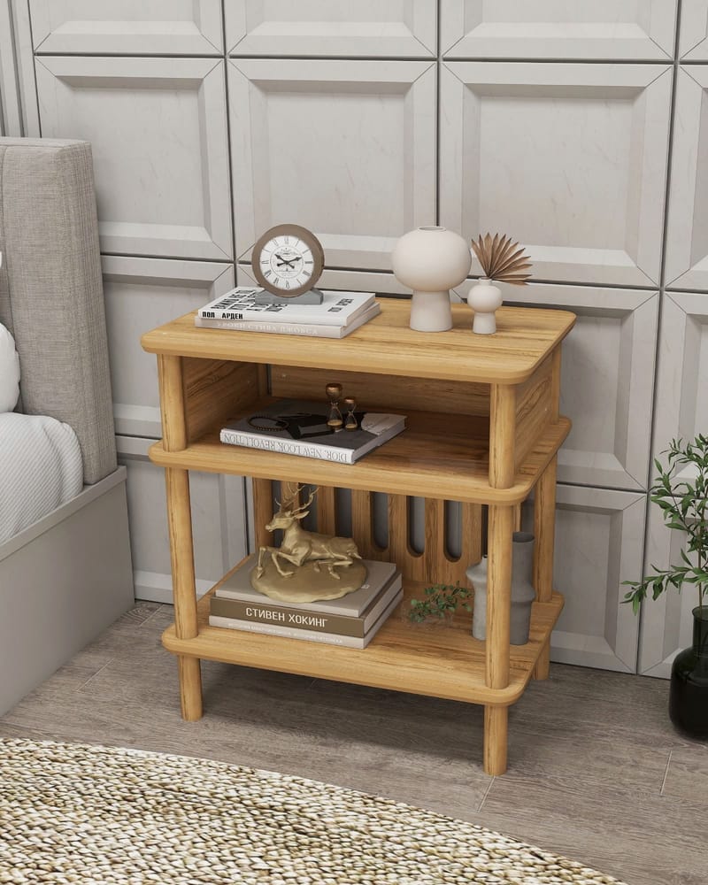 Antigua Sidebord 58 cm - Eg - Møbler - Borde - Aflastningsbord - Lampebord