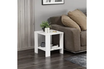 Asrel Sidebord 40 cm - Hvid - Møbler - Borde - Aflastningsbord - Lampebord
