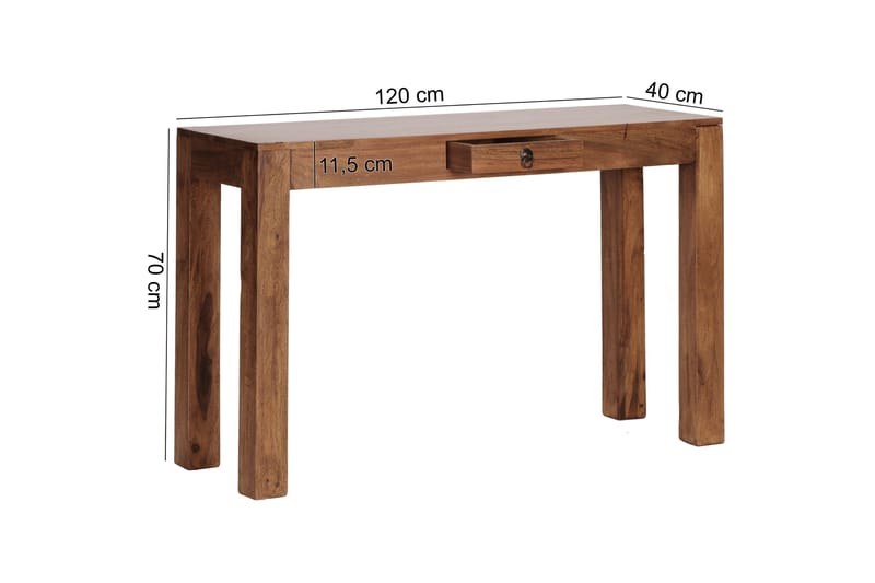 Astmoor aflastningsbord 120 cm - Træ / natur - Møbler - Borde - Aflastningsbord - Entrébord