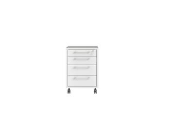 Astric Natbord 48,2 cm - Hvid - Møbler - Borde - Aflastningsbord - Sengebord