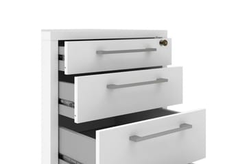 Astric Natbord 48,2 cm - Hvid - Møbler - Borde - Aflastningsbord - Sengebord