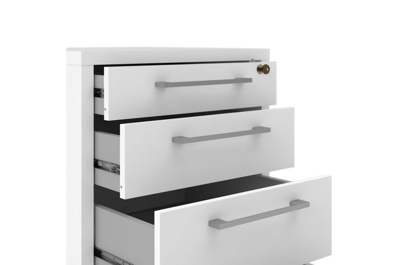 Astric Natbord 48,2 cm - Hvid - Møbler - Borde - Aflastningsbord - Sengebord