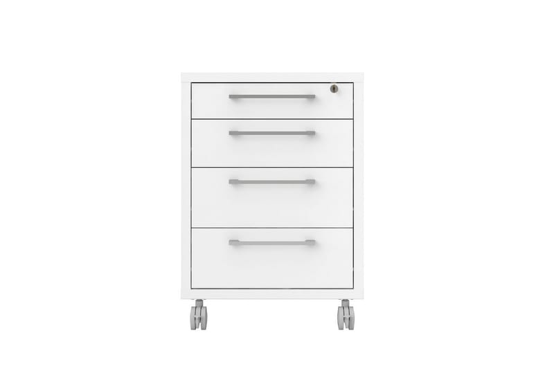 Astric Natbord 48,2 cm - Hvid - Møbler - Borde - Aflastningsbord - Sengebord