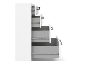 Astric Natbord 48,2 cm - Hvid - Møbler - Borde - Aflastningsbord - Sengebord